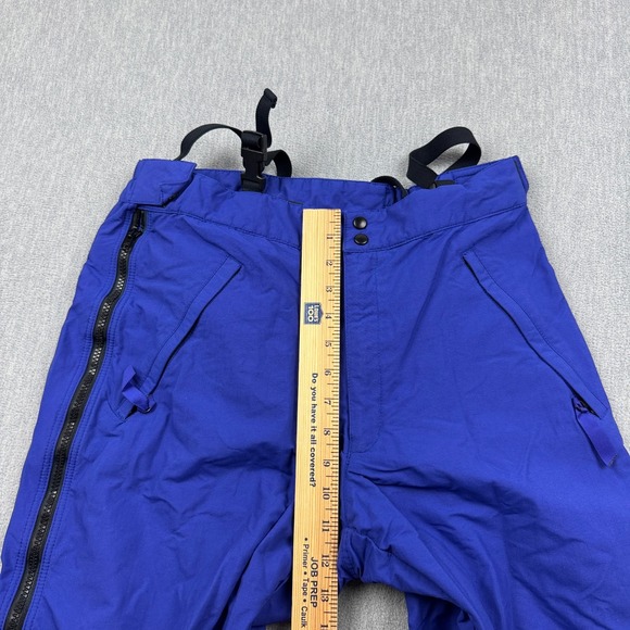 Vintage Patagonia Pants Mens 34 Purple Full Side Zip Suspender Snowboard Ski 90S - Picture 10 of 16